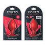 Forto F - 60 Spade Silicone Anal Plug Medium Red - Royal Sins