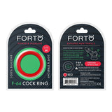 Forto F - 64 Wide Liquid Silicone Cockring Medium Red - Royal Sins