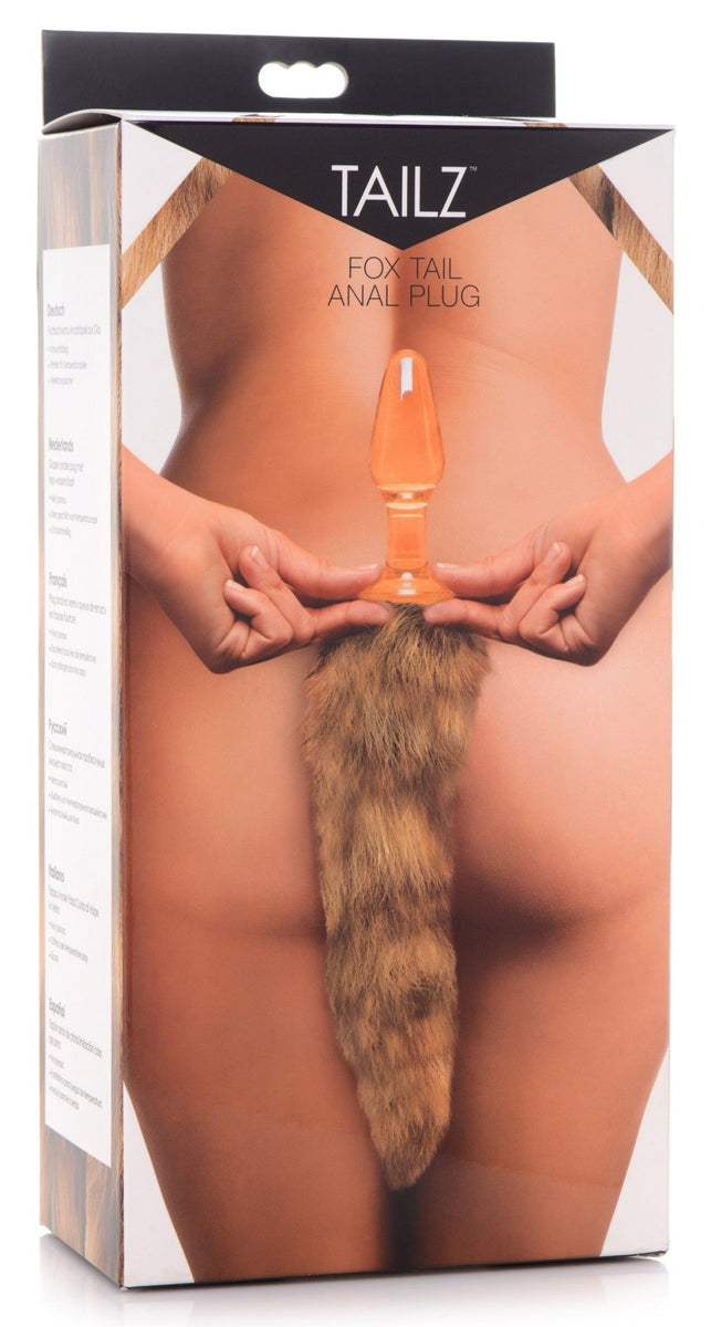 Fox Tail Glass Anal Plug - Royal Sins