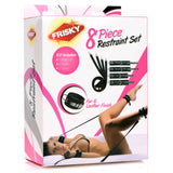 Frisky 8 Piece Restraint Set - Royal Sins