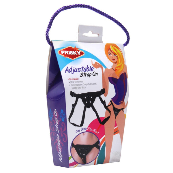 Frisky Adjustable Strap On Harness - Royal Sins