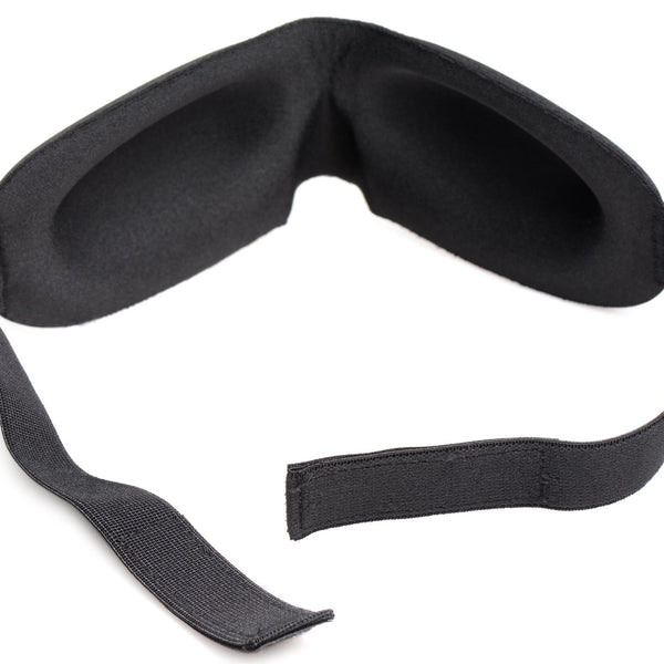 Frisky Deluxe Black Out Blindfold - Royal Sins