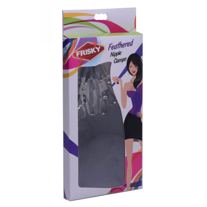 Frisky Feather Clamps Black - Royal Sins