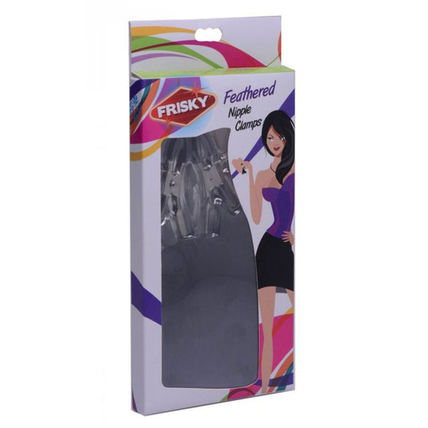 Frisky Feather Clamps Black - Royal Sins