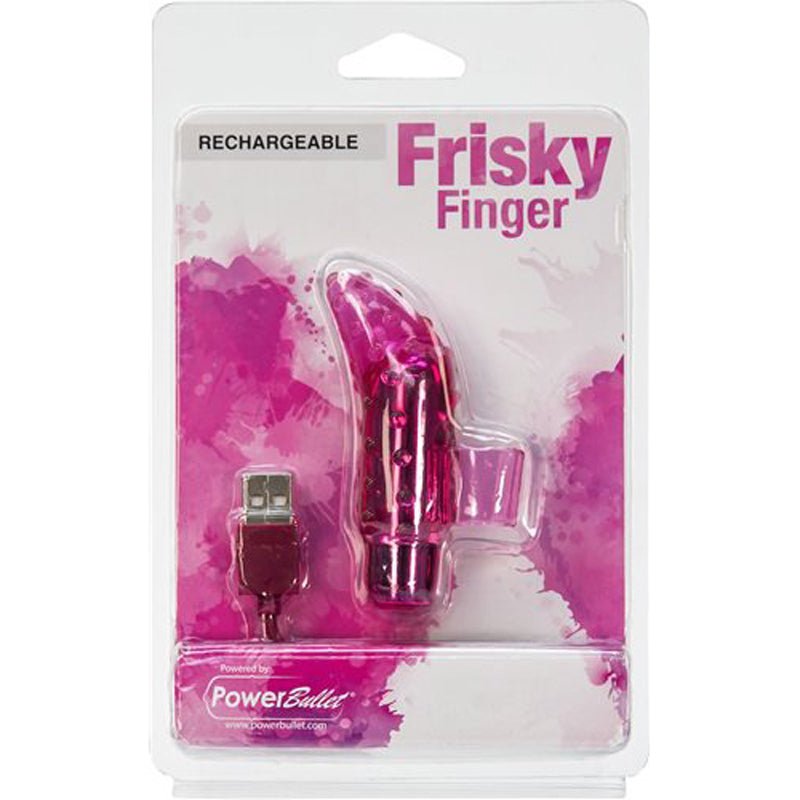 Frisky Finger Rechargeable Pink - Royal Sins