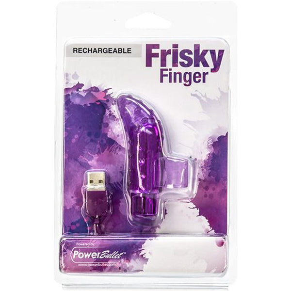 Frisky Finger Rechargeable Purple - Royal Sins