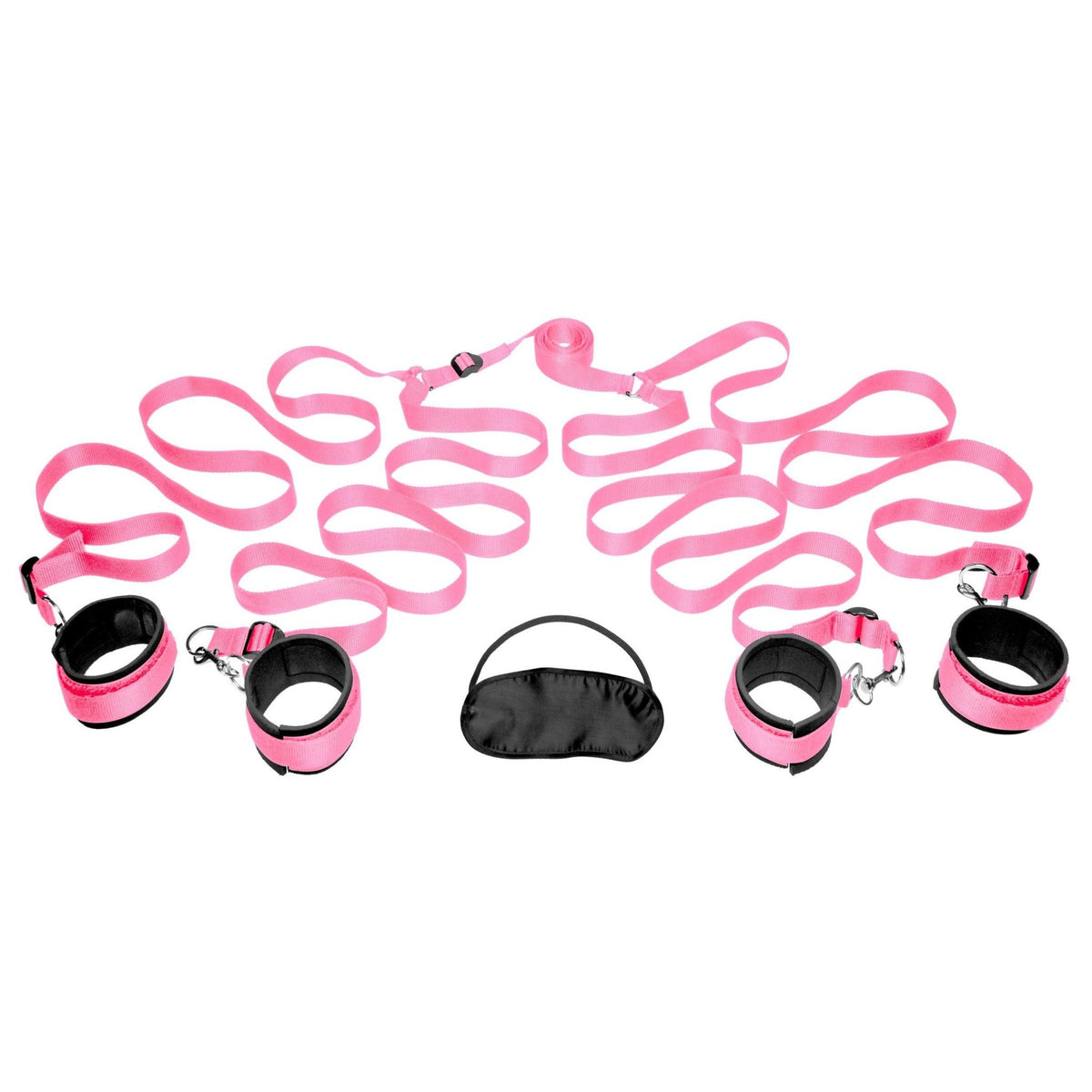 Frisky Pink Bedroom Restraint Kit - Royal Sins