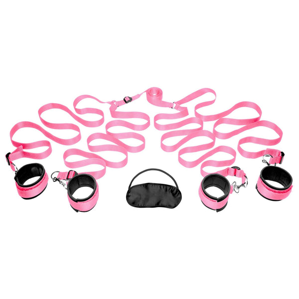 Frisky Pink Bedroom Restraint Kit - Royal Sins