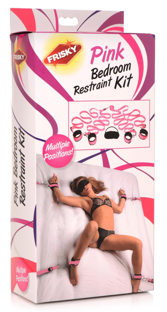 Frisky Pink Bedroom Restraint Kit - Royal Sins