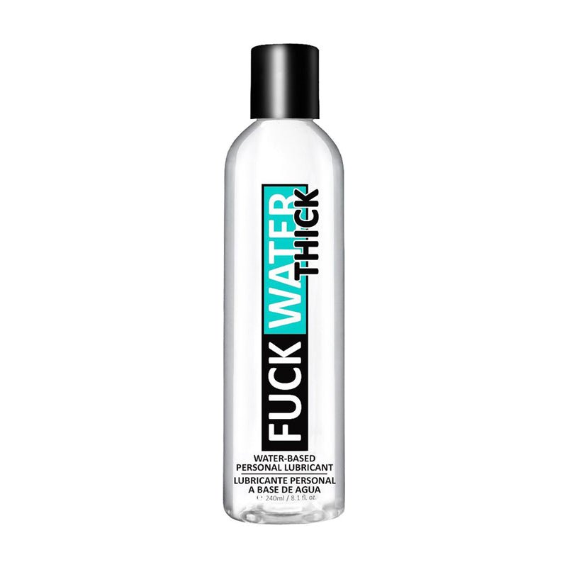 Fuck Water Thick Clear Water - Based Lubricant 8 oz. - Royal Sins