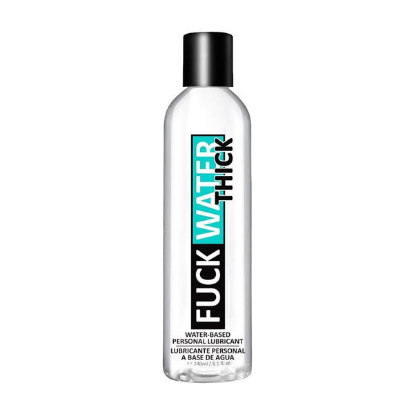 Fuck Water Thick Clear Water - Based Lubricant 8 oz. - Royal Sins