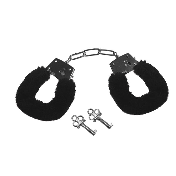 Furry Handcuffs - Black - Royal Sins