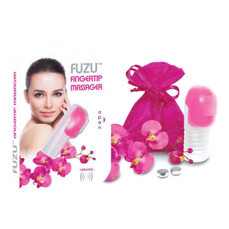 Fuzu Vibrating Fingertip Massager Neon Pink - Royal Sins