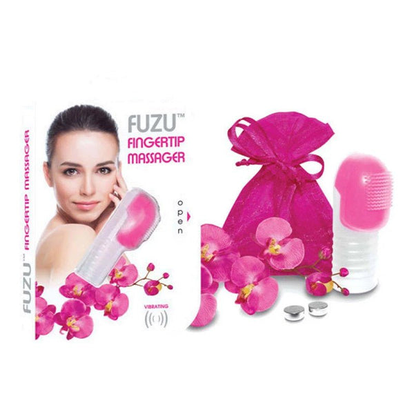 Fuzu Vibrating Fingertip Massager Neon Pink - Royal Sins