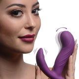 G - Rocker 10X Come Hither Silicone Vibrator with Remote Control - Royal Sins