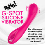 G - Spot Silicone Vibrator - Pink - Royal Sins