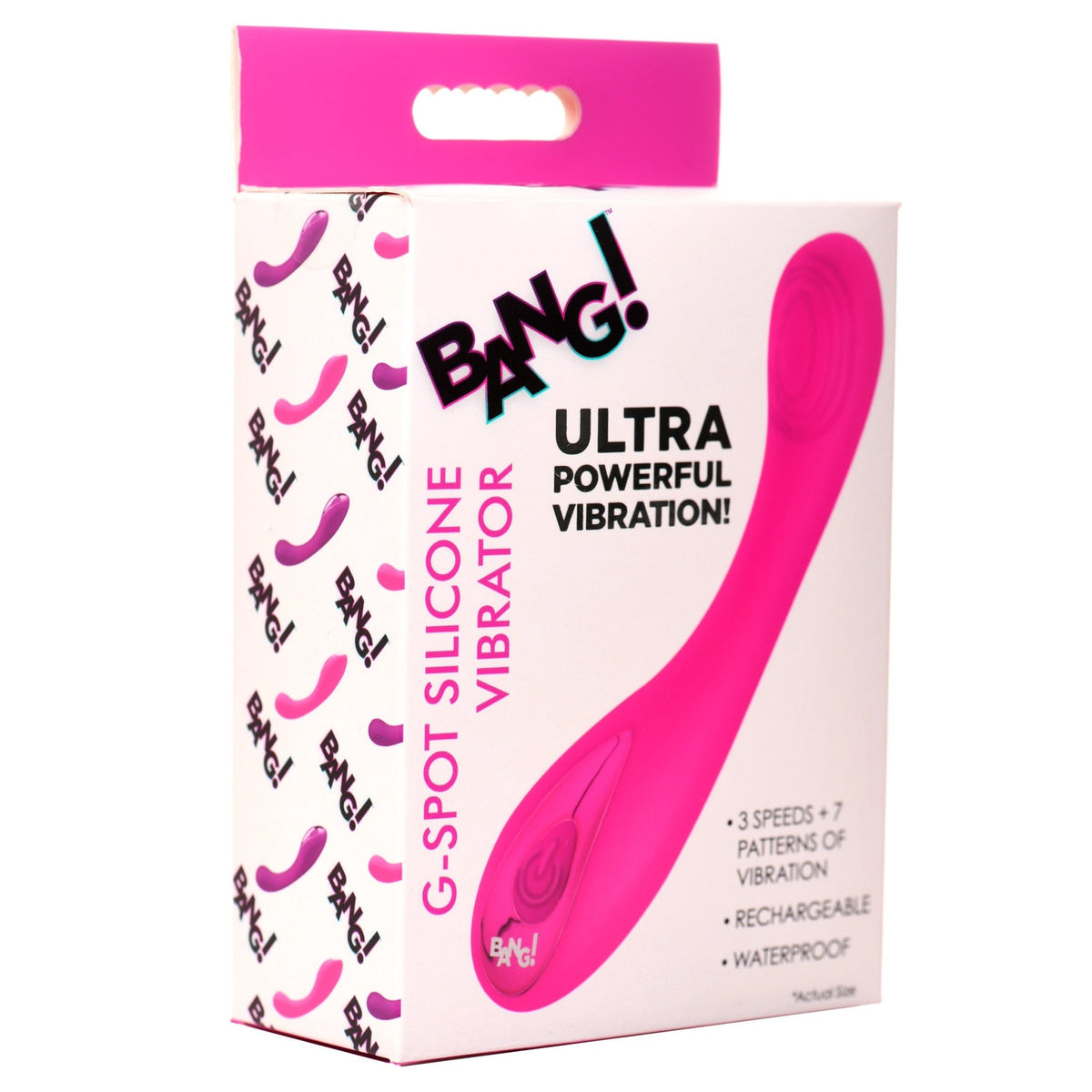 G - Spot Silicone Vibrator - Pink - Royal Sins