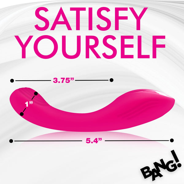 G - Spot Silicone Vibrator - Pink - Royal Sins