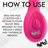 G - Spot Silicone Vibrator - Pink - Royal Sins