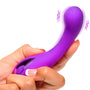 G - Spot Silicone Vibrator - Purple - Royal Sins