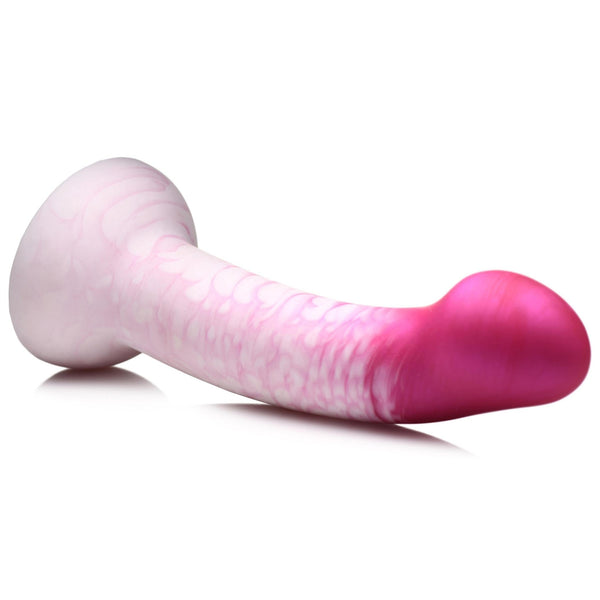 G - Swirl G - Spot Silicone Dildo - Pink - Royal Sins