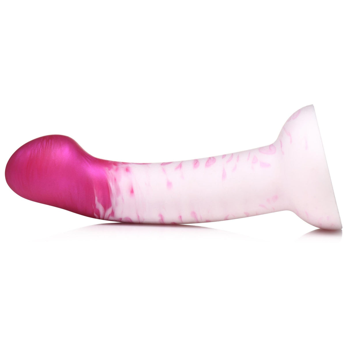 G - Swirl G - Spot Silicone Dildo - Pink - Royal Sins