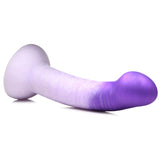 G - Swirl G - Spot Silicone Dildo - Purple - Royal Sins