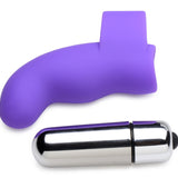 G - Thrill Silicone Finger Vibe - Purple - Royal Sins