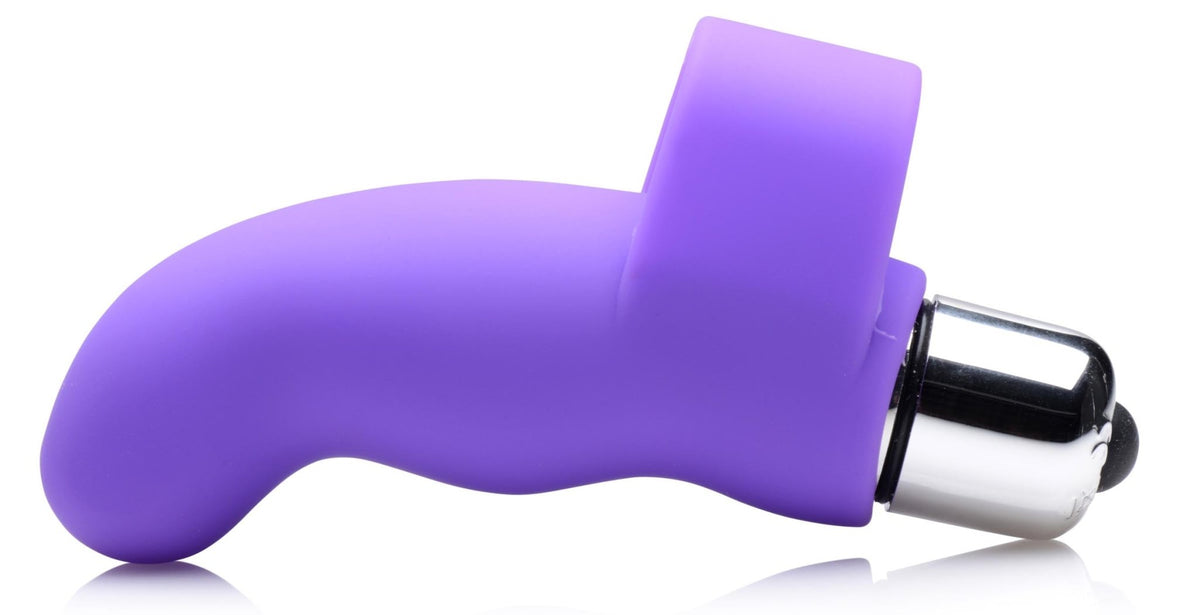 G - Thrill Silicone Finger Vibe - Purple - Royal Sins