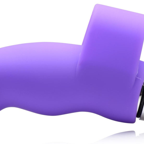 G - Thrill Silicone Finger Vibe - Purple - Royal Sins