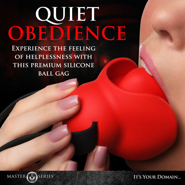 Gag Order Extreme Silicone Ball Gag - Royal Sins