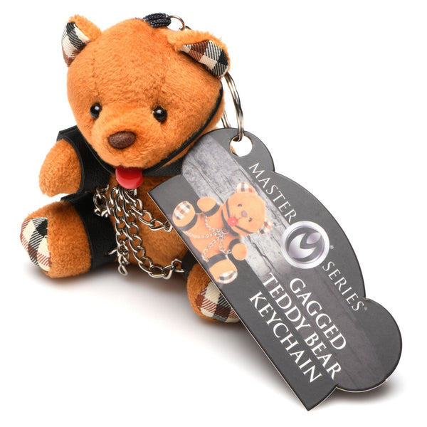 Gagged Teddy Bear Keychain - Royal Sins