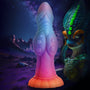 Galactic Cock Alien Creature Glow - in - the - Dark Silicone Dildo - Royal Sins