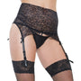 Garter Belt Black OS (Poly Bag) - Royal Sins