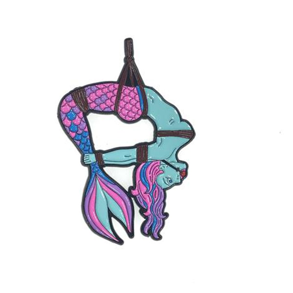 Geeky & Kinky Blue Mermaid Pin - Royal Sins