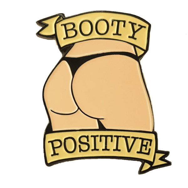 Geeky & Kinky Booty Positive Vanilla Light Pin - Royal Sins