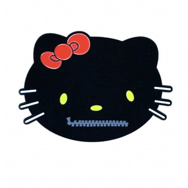 Geeky & Kinky Hello Kitty Zipper Mouth Pin - Royal Sins