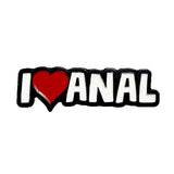 Geeky & Kinky I Heart Anal Pin - Royal Sins