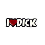 Geeky & Kinky I Heart Dick Pin - Royal Sins