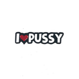 Geeky & Kinky I Heart Pussy Pin - Royal Sins