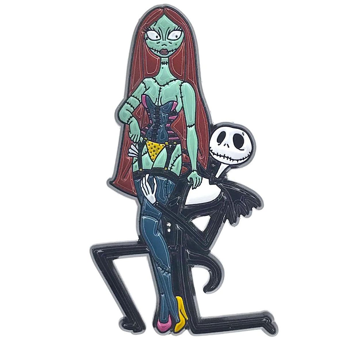 Geeky & Kinky Jack &amp; Sally Pin - Royal Sins