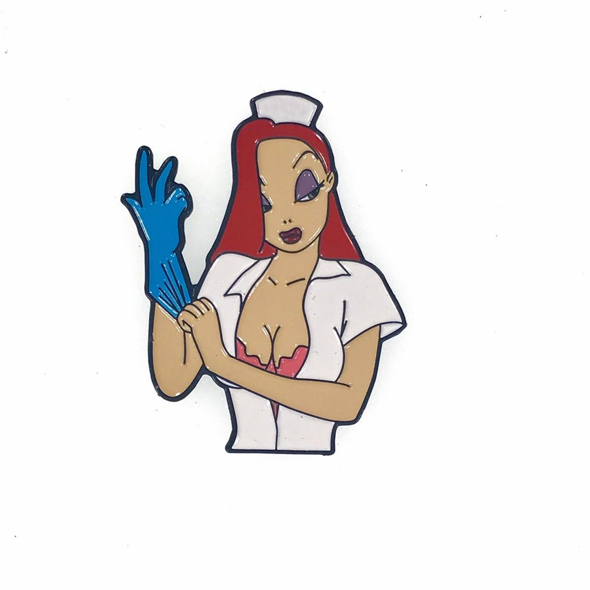 Geeky & Kinky Jessica Nurse Pin - Royal Sins