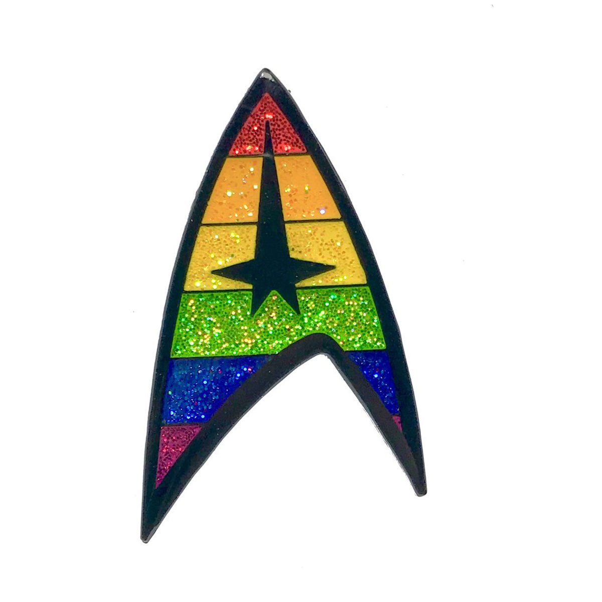 Geeky & Kinky Pride TREK Pin - Royal Sins