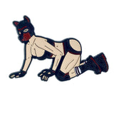 Geeky & Kinky Pup Girl Pin - Royal Sins