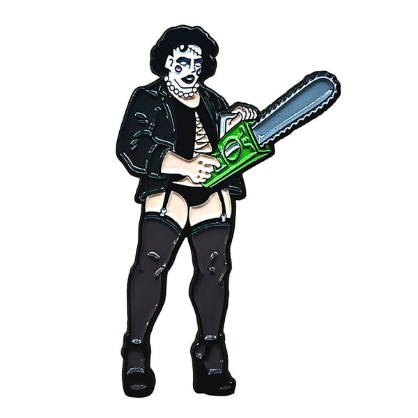 Geeky & Kinky Rocky Chainsaw Pin - Royal Sins