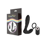 Gender Fluid Enrapt Prostate Vibe With Remote Silicone Black - Royal Sins