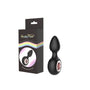 Gender Fluid Tremor Rechargeable Silicone Anal Rimmer Vibrating Plug Black - Royal Sins