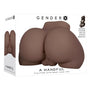 Gender X A Handful Stroker Brown 6lbs - Royal Sins