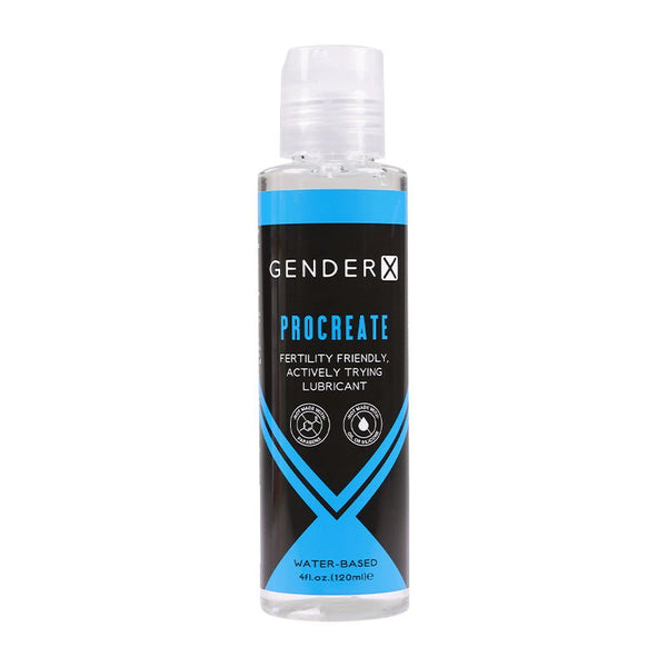 Gender X Procreate Fertility Friendly Water - Based Personal Lubricant 4 oz. - Royal Sins