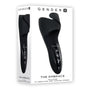 Gender X The Embrace Rechargeable Vibrating Pulsing Silicone Masturbator Black - Royal Sins
